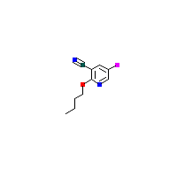 2-丁氧基-5-碘-Nicotinni腈,CAS 334490-72-1,「Fluorochem」B22667916-1g