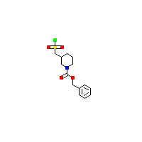 3-（氯磺酰基甲基）哌啶-1-羧酸苄基酯,CAS 242459-83-2,「Fluorochem」B23000683-1g