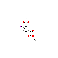 二恶烷-氟苯甲酰基乙酯(C14H15FO5),CAS 951888-37-2,「Fluorochem」E24722261-1g