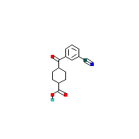 4-（3-氰基苯甲酰基）环己烷-1-羧酸,CAS 735269-95-1,「Fluorochem」C24722475-2g