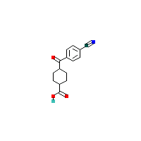 4-（4-氰基苯甲酰基）环己烷-1-羧酸,CAS 735269-97-3,「Fluorochem」T24722476-1g