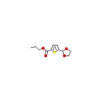 二氧杂环-噻吩甲酸丙酯(C11H14O4S),CAS 898772-11-7,「Fluorochem」P24723445-5g