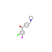 3-氯-4-氟-4'-吡咯烷甲基二苯甲酮,CAS 898776-59-5,「Fluorochem」C24724355-1g