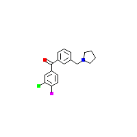 3-氯-4-氟-3'-吡咯烷甲基二苯甲酮,CAS 898770-56-4,「Fluorochem」C24724810-5g
