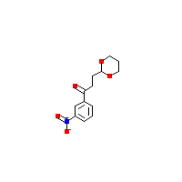 二氧杂-硝基二苯甲酮(C13H15NO5),CAS 898786-21-5,「Fluorochem」D24727835-5g