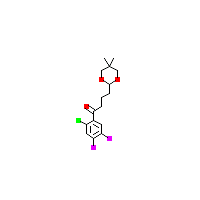 2'-氯-4'_5'-二氟-4-（5,5-二甲基-1,3-二氧杂-2-Yl）丁苯酮,CAS 898757-32-9,「Fluorochem」C24727977-5g