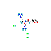 精氨酸-甲基香豆素三盐酸盐(C22H36Cl3N9O4),CAS 201847-69-0,「源叶」L24801918-10mg