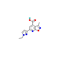 甲基异恶唑-羧酸(C13H12N4O3),CAS 1170052-42-2,「Fluorochem」E25247814-5g