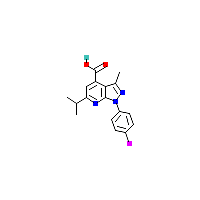 甲基_羧酸(C17H16FN3O2),CAS 1018164-74-3,「Fluorochem」F25248175-5g
