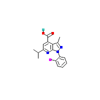 氟苯基_羧酸(C17H16FN3O2),CAS 1018127-56-4,「Fluorochem」F25248185-250mg