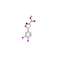 二氟苯基-羧酸(C10H7F2NO3),CAS 1018170-52-9,「Fluorochem」D25248673-5g