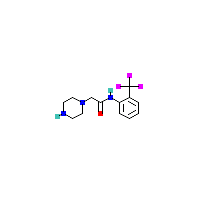 苯基_乙酰胺(C13H16F3N3O),CAS 851710-82-2,「Fluorochem」P2576083-10g