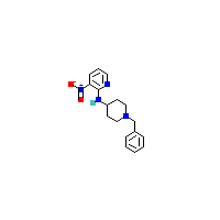 硝基吡啶-胺(C17H20N4O2),CAS 185058-54-2,「Fluorochem」N2823254-500mg