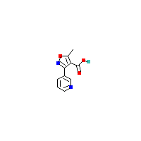 5-甲基-3-吡啶-3-异恶唑-4-羧酸,CAS 842958-54-7,「源叶」M3146139-50mg