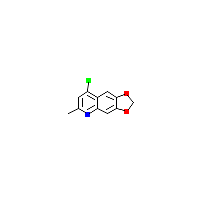 8-氯-6-甲基-[1,3]二氧杂环[4,5-g]喹啉,CAS 50593-65-2,「源叶」C332863-50mg