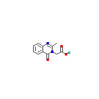 （2-甲基-4-氧代-4H-喹唑啉-3-Yl）-乙酸,CAS 50844-81-0,「源叶」M361912-500mg