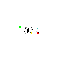 5-氯-3-甲基苯并[b]噻吩-2-甲醛,CAS 50451-78-0,「Fluorochem」C3659631-1g