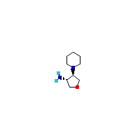 反式-4-（1-哌啶基）四氢-3-呋喃胺,CAS 1212094-22-8,「Fluorochem」T37134634-1g