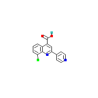 8-氯-2-吡啶-4-羟基喹啉-4-羧酸,CAS 667412-53-5,「Fluorochem」C3857594-5g
