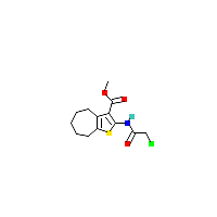 噻吩-羧酸甲酯(C13H16ClNO3S),CAS 438029-03-9,「Fluorochem」M3864537-1g
