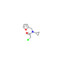 2-氯-N-环丙基-N-呋喃-2-乙酰胺,CAS 1175918-51-0,「Fluorochem」C39243306-500mg