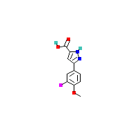 甲氧基苯基-羧酸(C11H9FN2O3),CAS 485798-67-2,「Fluorochem」F3998303-1g