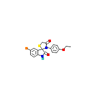 乙氧基苯基-二酮(C18H15BrN2O3S),CAS 946387-38-8,「麦克林」B4246734-2g