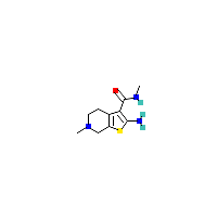 2-氨基-N_6-二甲基-4,5,6,7-四氢噻吩并[2,3-c]吡啶-3-甲酰胺,CAS 1099624-26-6,「Fluorochem」A43245463-1g