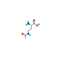 （2S）-4-（乙酰氨基）-2-氨基丁酸,CAS 1190-46-1,「Fluorochem」S441021-5g
