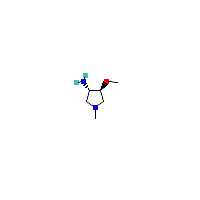 反式-4-甲氧基-1-甲基吡咯烷-3-胺,CAS 1212103-66-6,「Fluorochem」T44141727-250mg