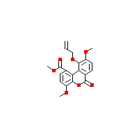 去羟基-甲基丁酸甲酯(C20H18O7),CAS 1173188-31-2,「源叶」O44233125-10mg