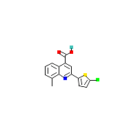 甲基喹啉-羧酸(C15H10ClNO2S),CAS 438229-02-8,「Fluorochem」C4445989-1g
