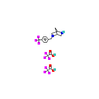 （1S_4S）-2-（4-三氟甲基苄基）-2,5-二氮杂双环[222]庚烷二氟乙酸,CAS 1208076-14-5,「Fluorochem」T44630777-1g