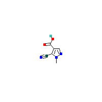 5-氰基-1-甲基-1H-吡唑-4-羧酸,CAS 81303-59-5,「源叶」C45084740-2.5mg
