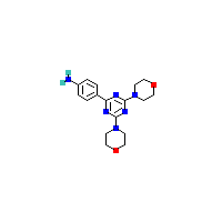 二吗啉_苯胺(C17H22N6O2),CAS 1197159-91-3,「Fluorochem」D45379087-5g