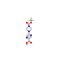 叔丁氧羰基-羧酸(C14H20N4O4),CAS 1209646-17-2,「麦克林」T45789761-1g