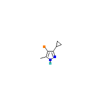 4-溴-5-环丙基-3-甲基-1H-吡唑,CAS 1287752-84-4,「Fluorochem」B45791275-1g