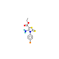 溴苯基-羧酸乙酯(C12H11BrN2O2S2),CAS 57037-05-5,「Fluorochem」E4614032-1g