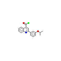 2-（3-异丙氧基苯基）喹啉-4-羰基氯,CAS 1160264-68-5,「Fluorochem」I46779227-10g