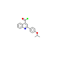 2-（4-异丙氧基苯基）喹啉-4-羰基氯,CAS 1160264-81-2,「Fluorochem」I46779241-1g