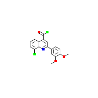 喹啉_羰基氯(C18H13Cl2NO3),CAS 1160256-50-7,「Fluorochem」C46779497-10g