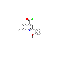 甲氧基苯基-羰基氯(C19H16ClNO2),CAS 1160261-45-9,「Fluorochem」M46779820-5g