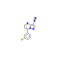 7-（3-溴苯基）吡唑并[1,5-a]嘧啶-3-碳腈,CAS 933054-30-9,「源叶」B46780902-50mg
