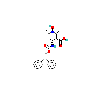 Fmoc-（3R_4R）-4-氨基-1-氧基-2,2,6,6-四甲基哌啶-3-羧酸,CAS 583827-13-8,「源叶」R46781668-5mg