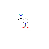 3-（1-氨基乙基）哌啶-1-羧酸叔丁酯,CAS 1235439-55-0,「Fluorochem」T47002429-1g
