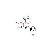 三甲基喹啉-羧酸(C19H16ClNO2),CAS 895965-50-1,「Fluorochem」C4712159-10g
