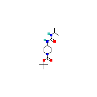 4-（3-异丙基脲基）哌啶1-羧酸叔丁酯,CAS 1233955-07-1,「Fluorochem」T47236300-1g