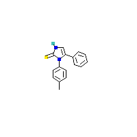 1-（4-甲基苯基）-5-苯基-1H-咪唑-2-硫醇,CAS 136802-79-4,「源叶」M4961610-500mg
