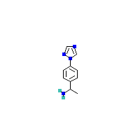1-（4-（1H-1,2,4-三唑-1-基）苯基）乙胺,CAS 848068-69-9,「源叶」H4962205-1g