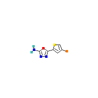 噻吩基_胺(C6H4BrN3OS),CAS 1248907-70-1,「Fluorochem」B49657859-250mg
